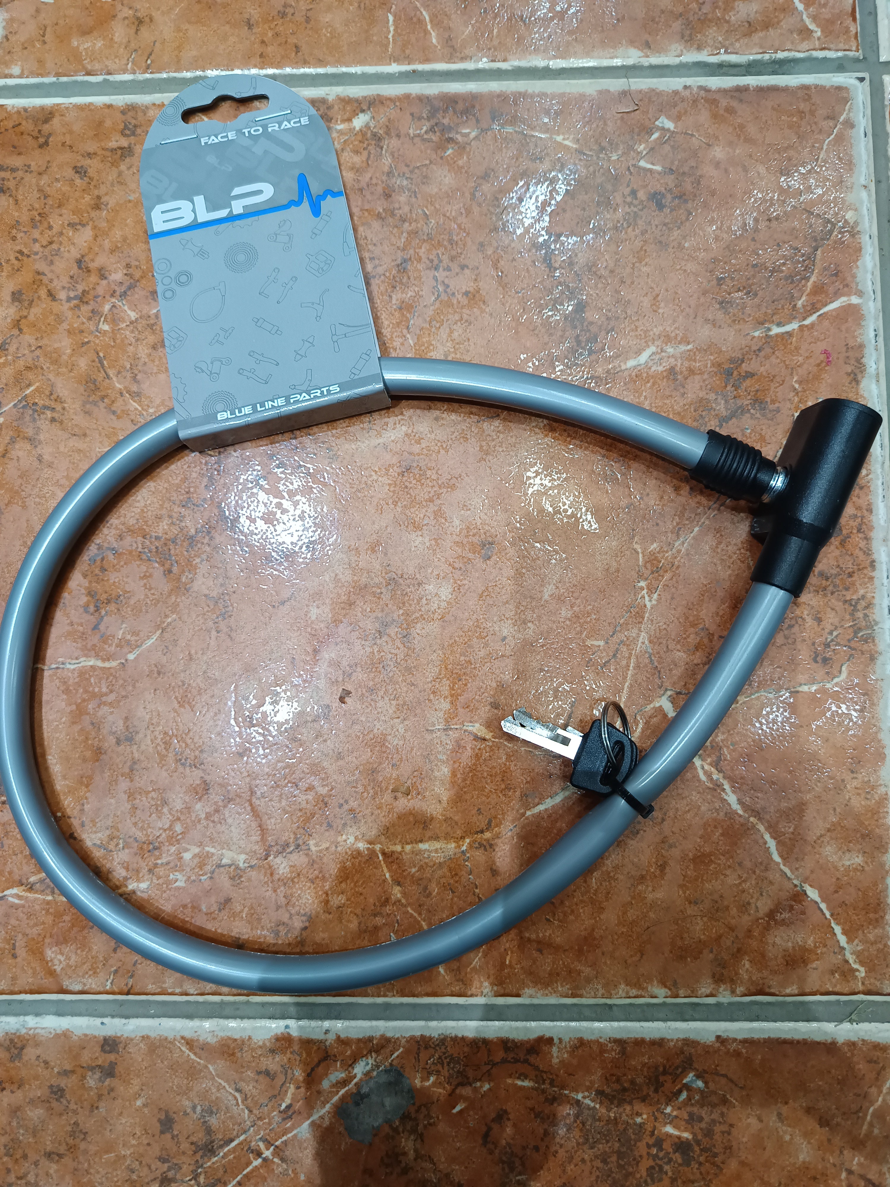 Biztonsági zár BLP (szürke)