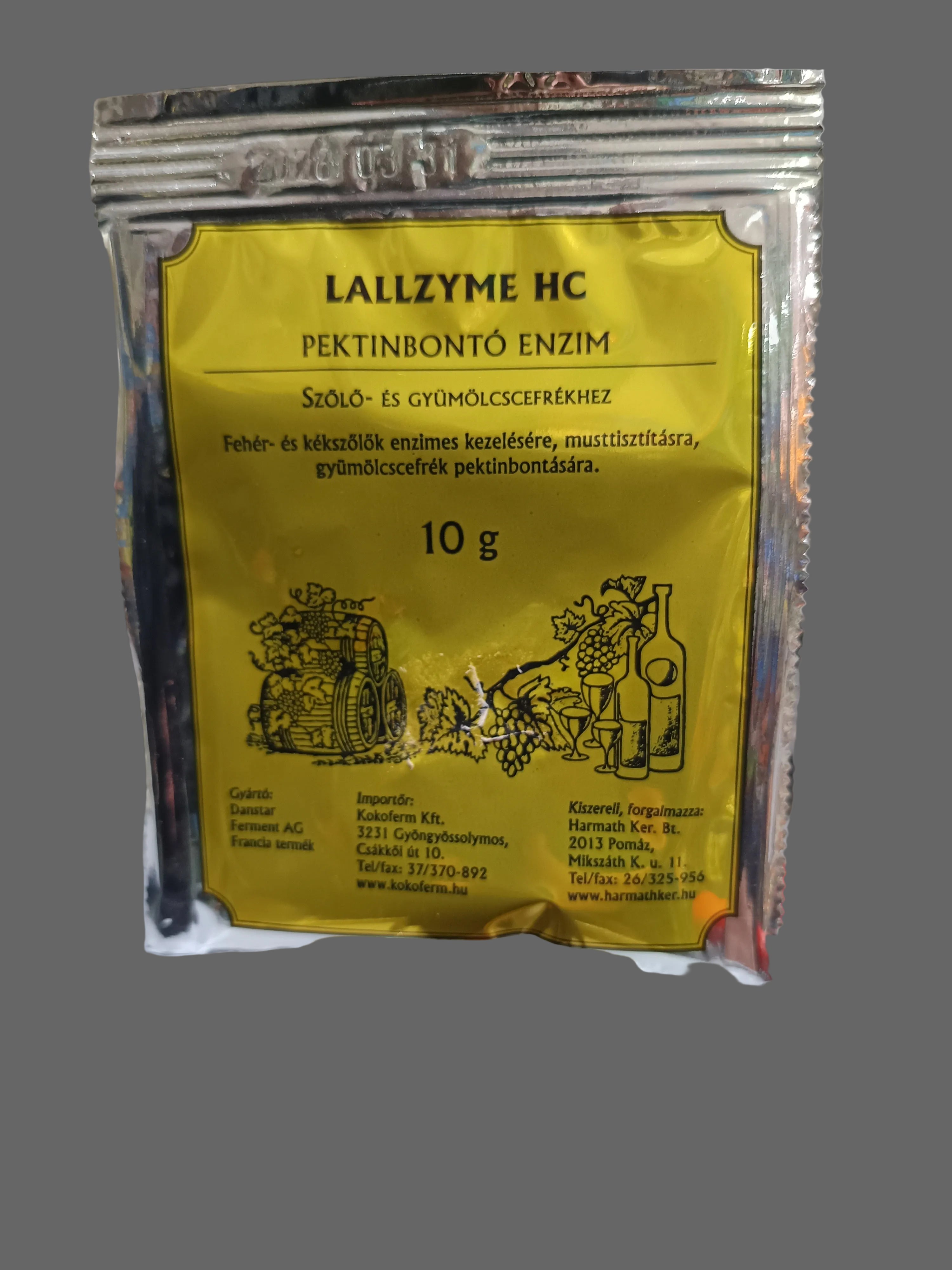 Lallzyme HC Pektinbontó enzim 10g