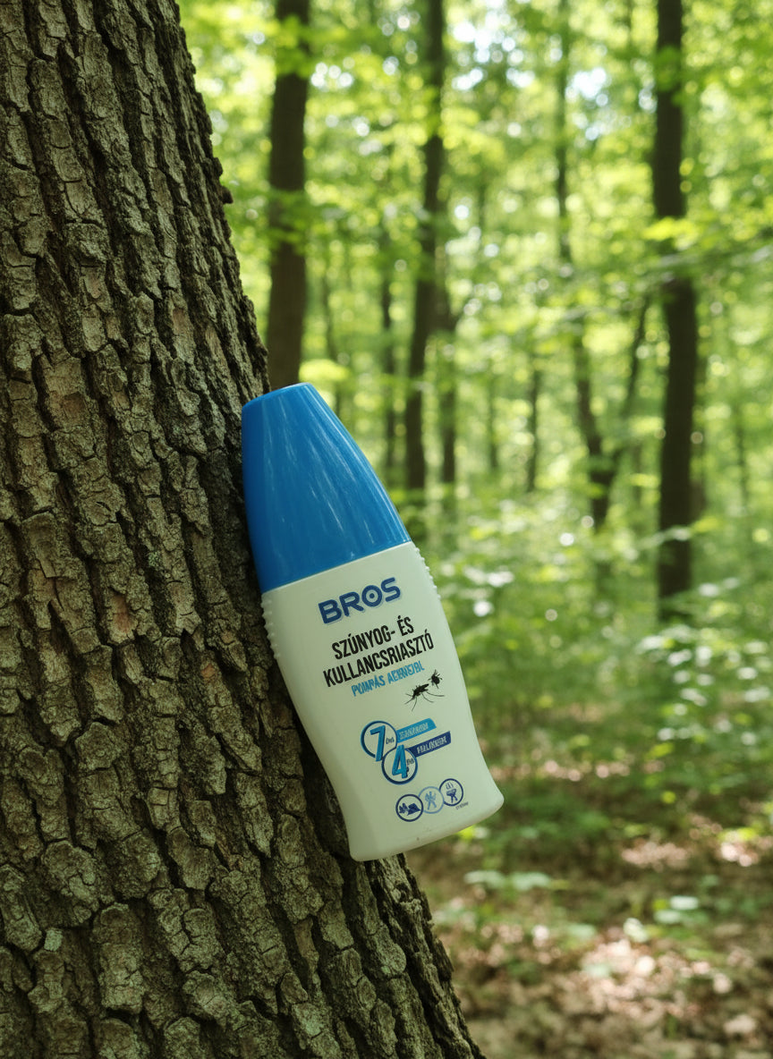 Pumpás szúnyog és kullancsriasztó 50ml Bros