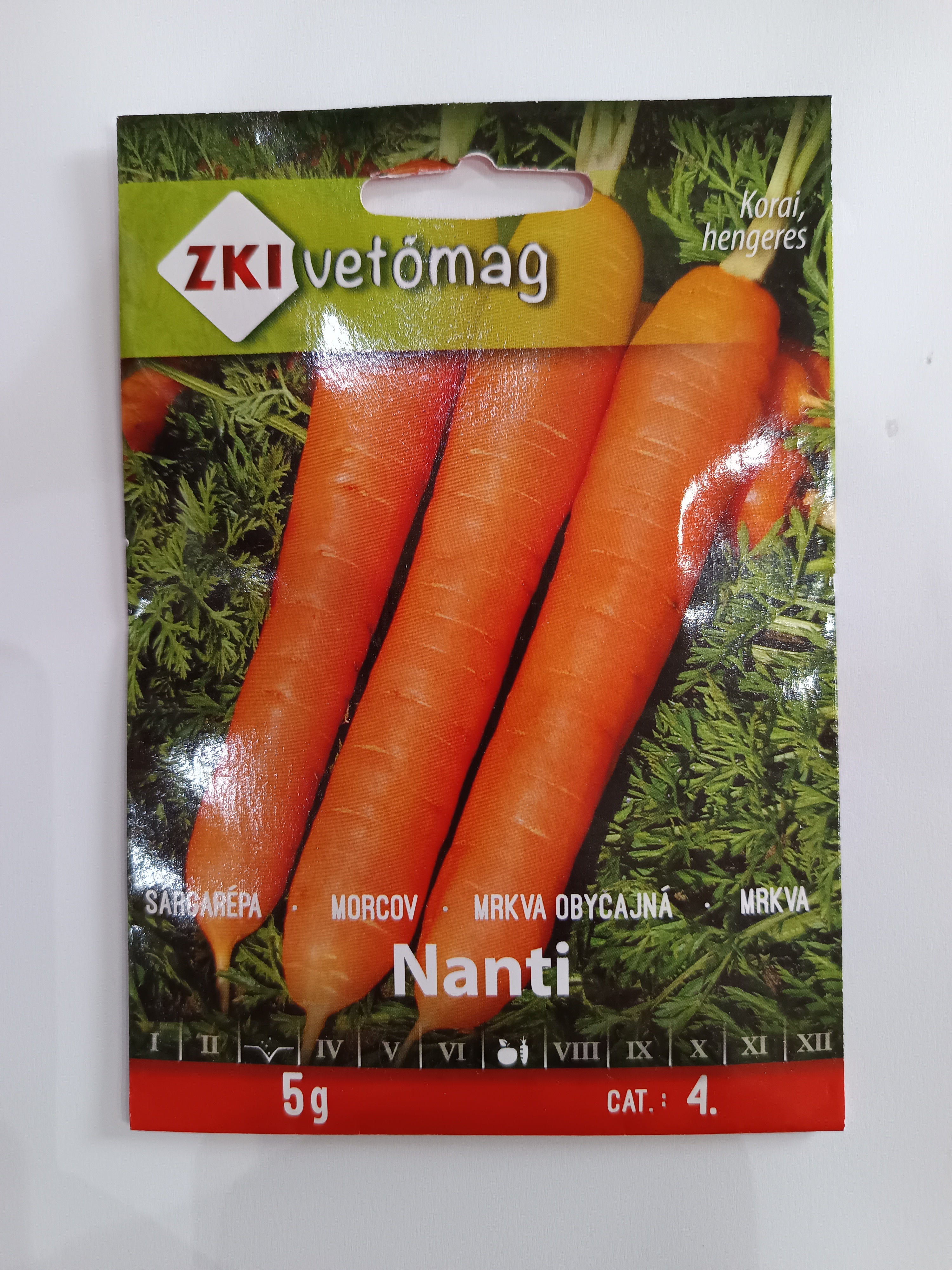 Sárgarépa Nanti ZKI 5g