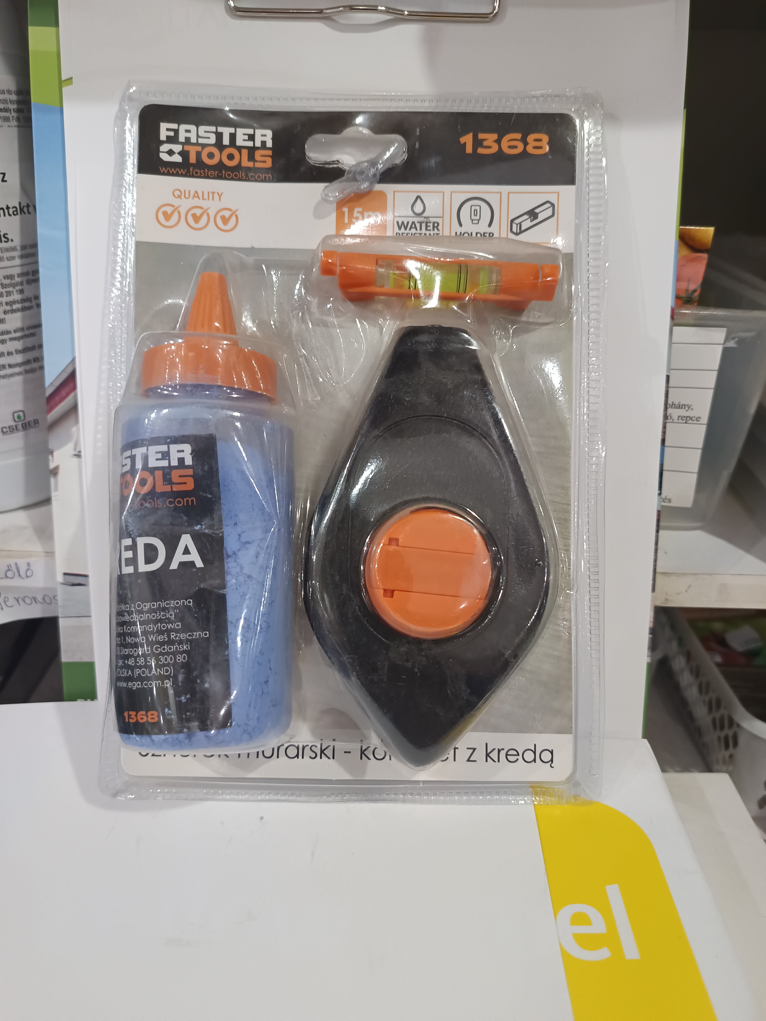 Faster Tools kőműves zsinór, készlet