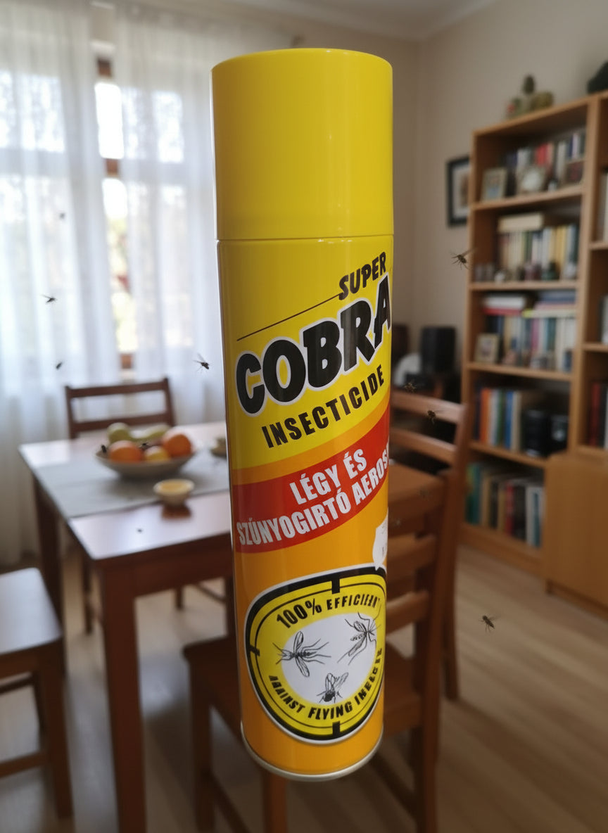 Légy és szúnyogírtó aeroszol 400ml Cobra