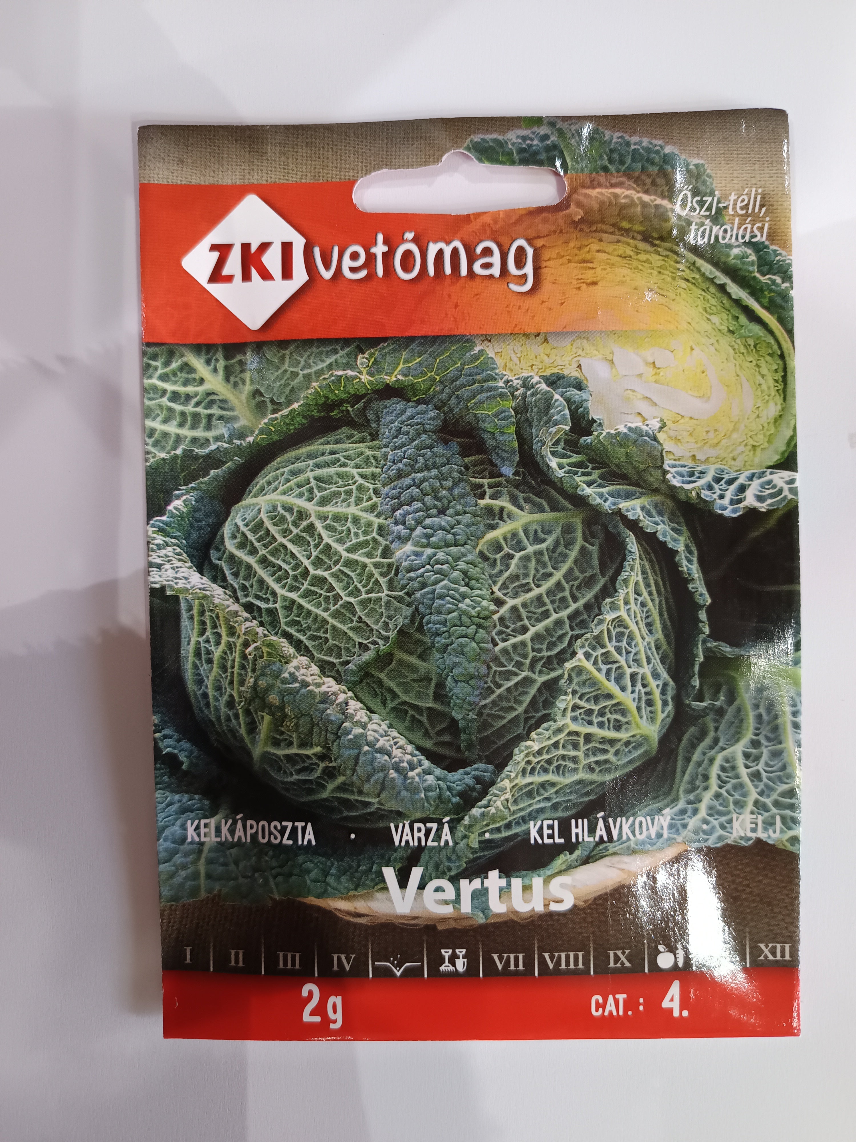 Kelkáposzta Vertus ZKI 2g