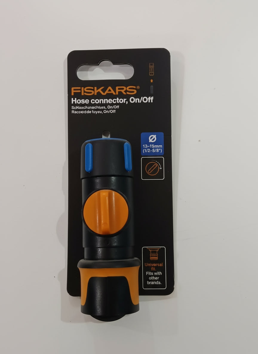 Tömlő csatlakoztató on/off 13-15 mm Fiskars