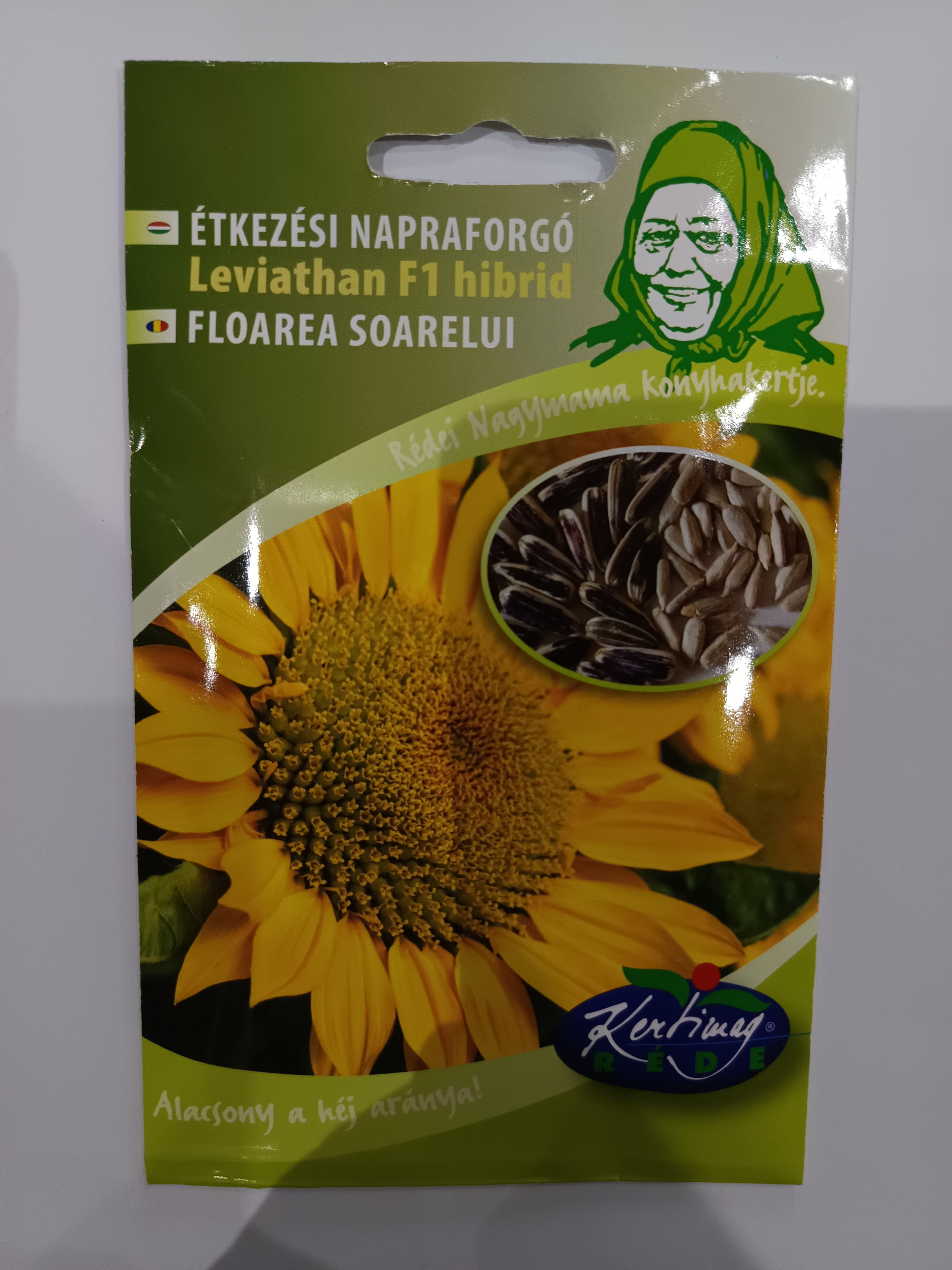 Étkezési napraforgó Leviathan F1 hibrid Kertimag 5g