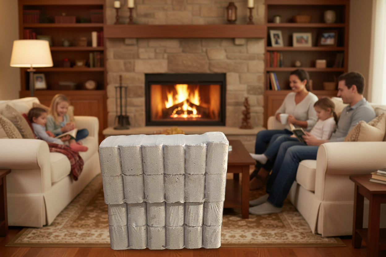 Brikett keményfa szögletes (RUF) 10kg