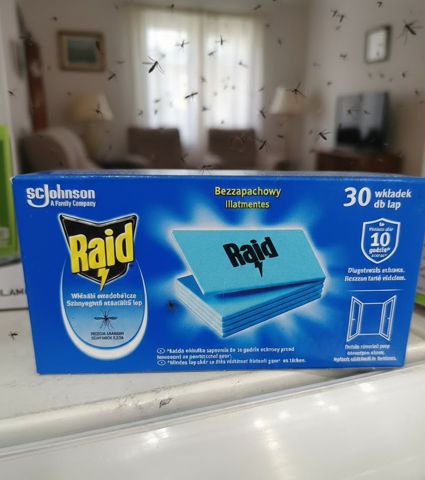 Szúnyogírtó utántöltő lapkák 30db Raid