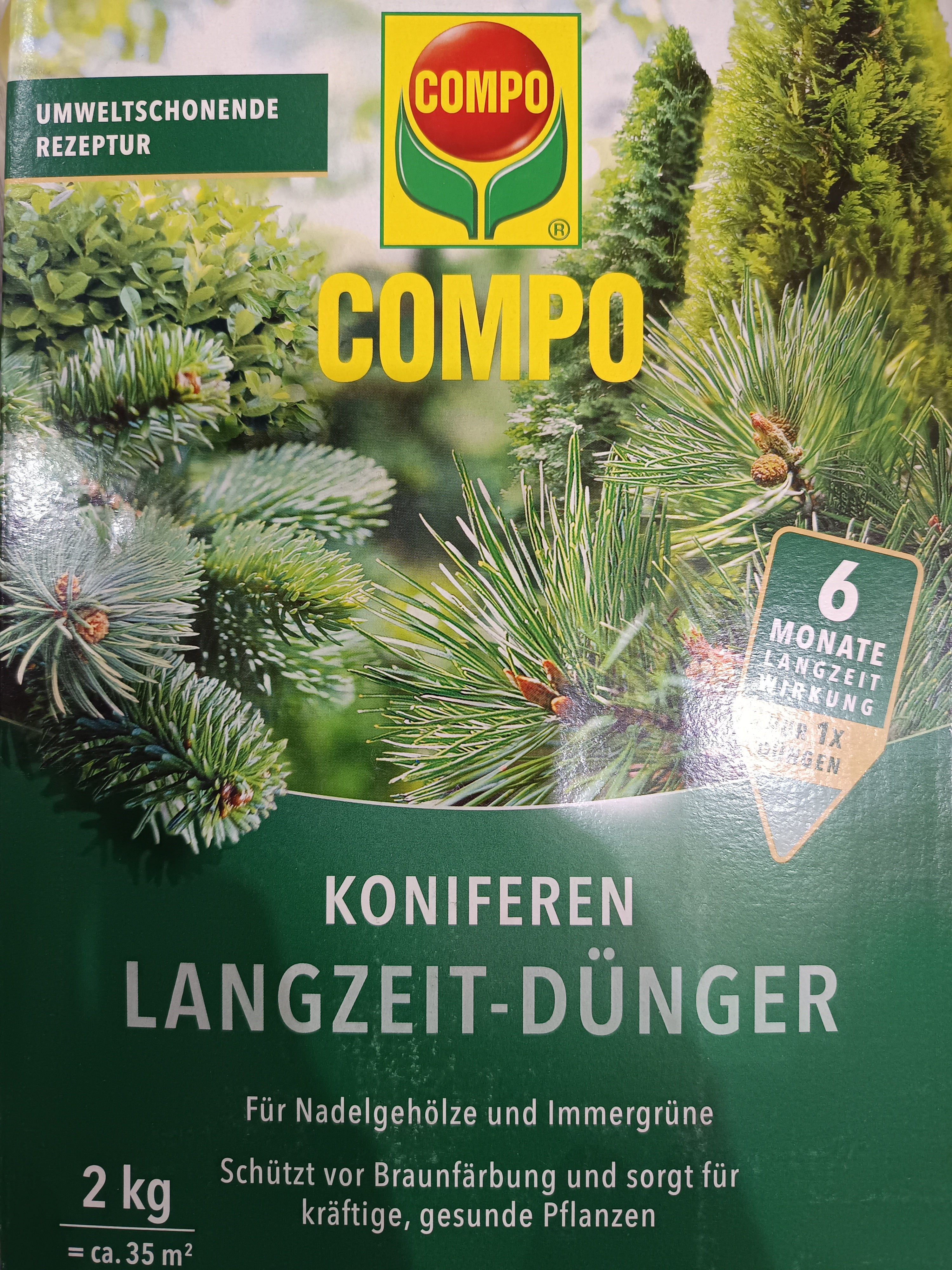 Örökzöld műtrágya granulátum 2kg COMPO