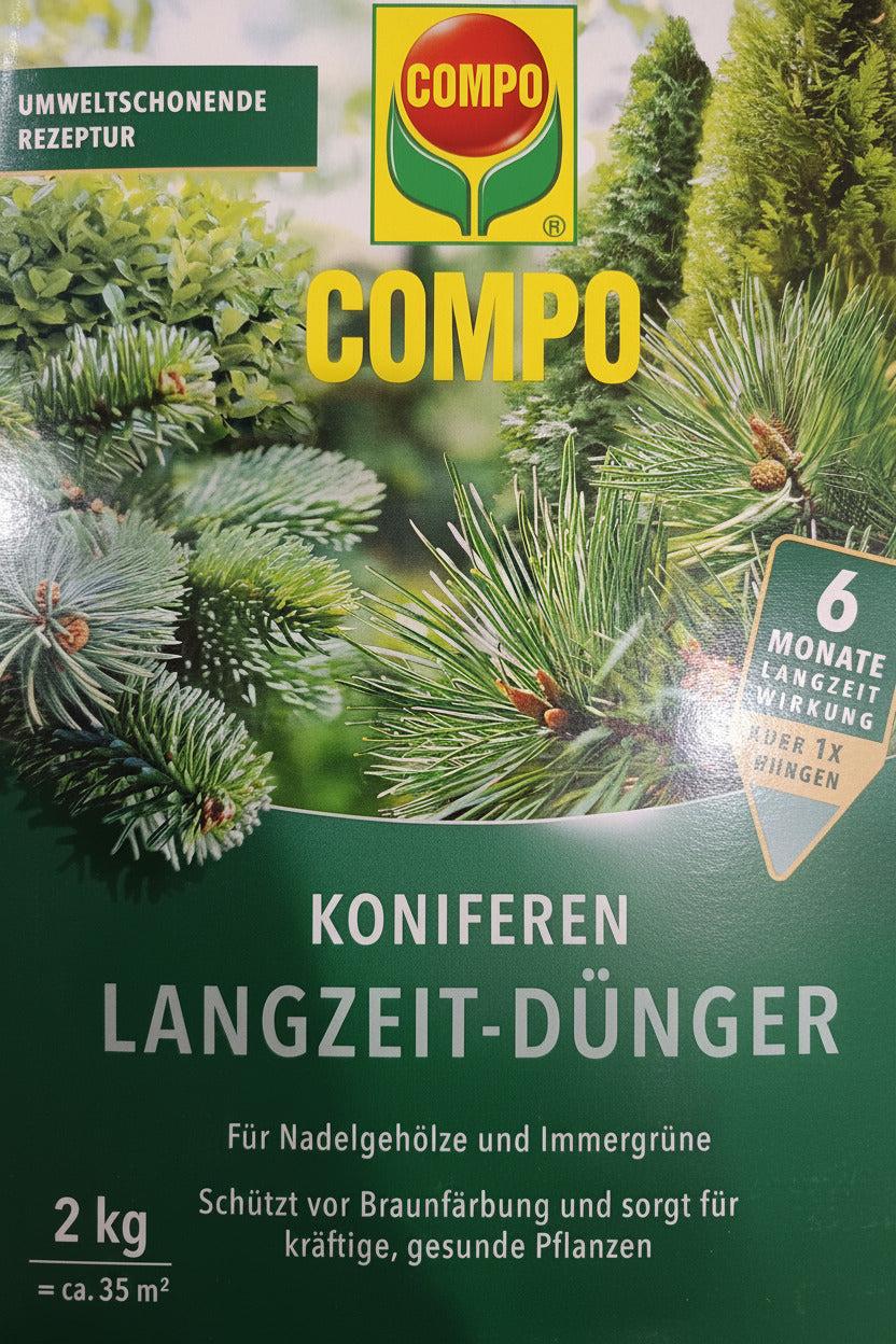 Örökzöld műtrágya granulátum 2kg COMPO
