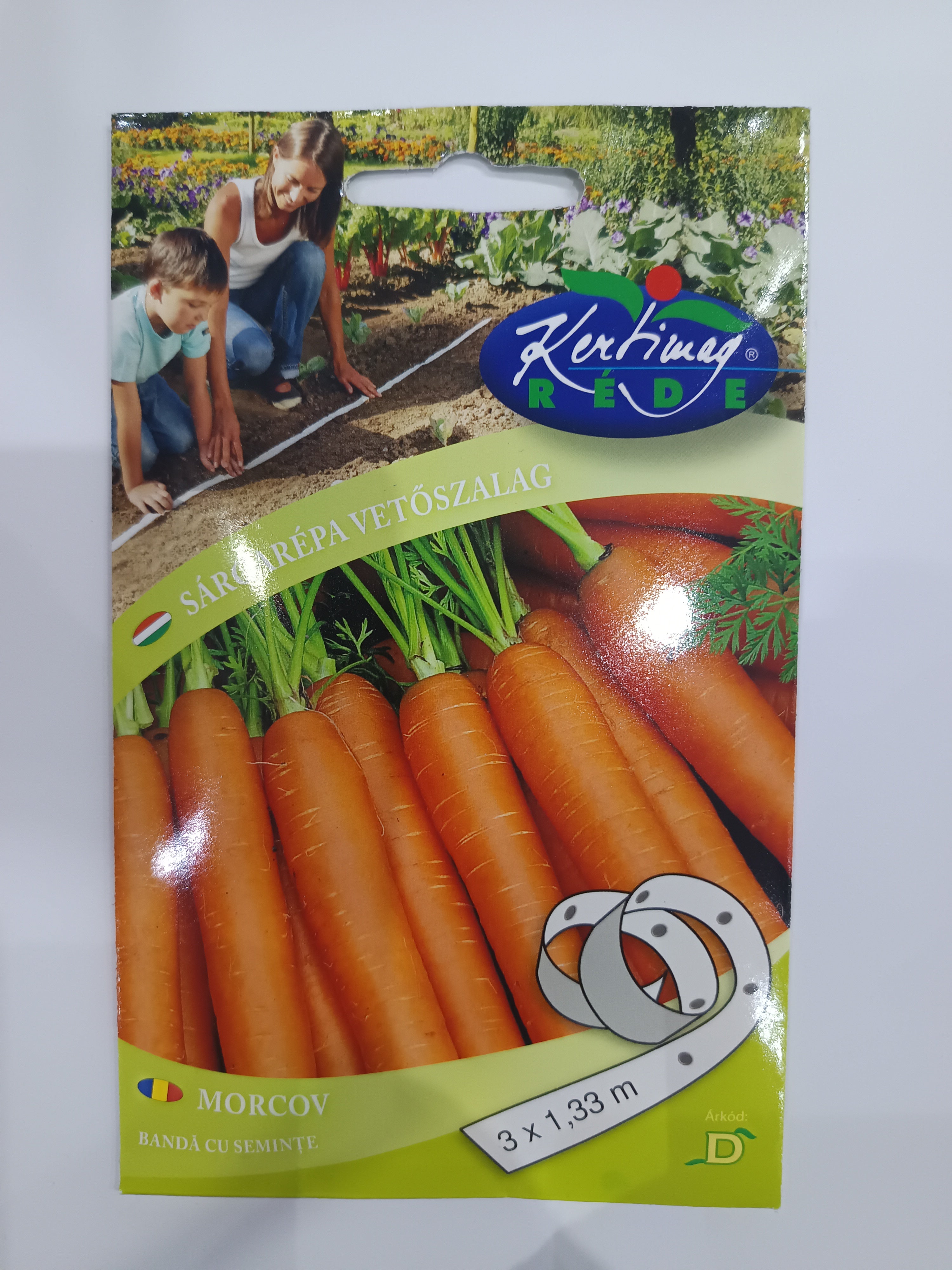 Sárgarépa Nanti vetőszalagos Kertimag