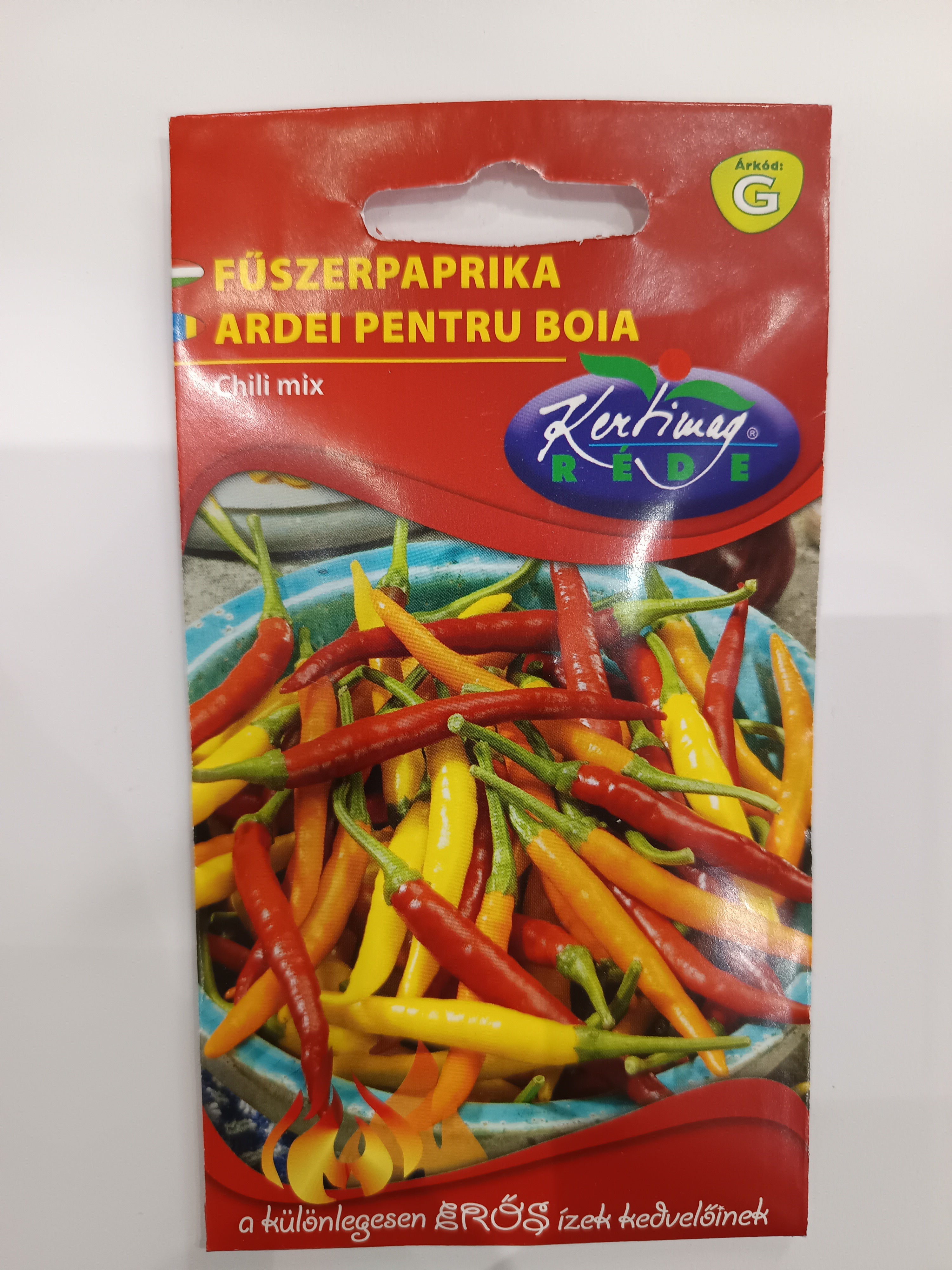 Fűszerpaprika Chili mix Kertimag 0,75g