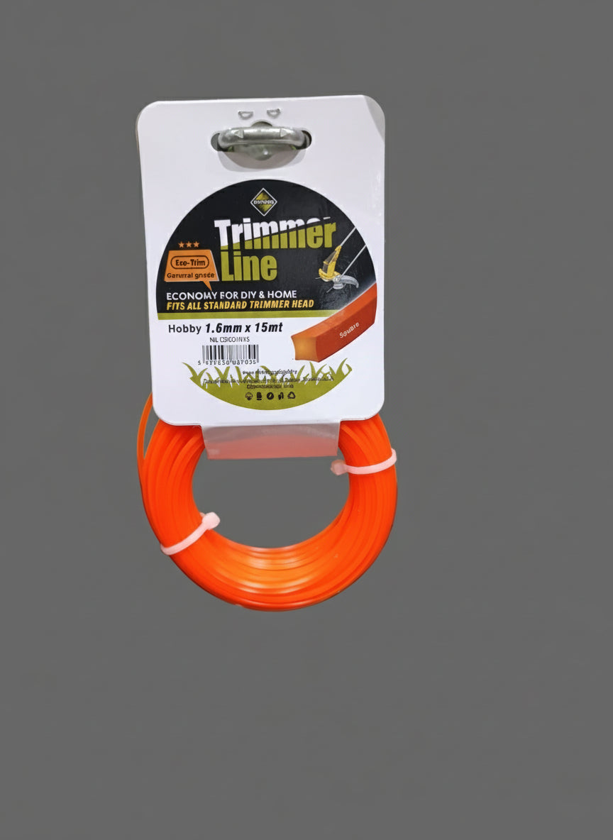 Damil Trimmer Line 1,6mm X 15mt, négyélű