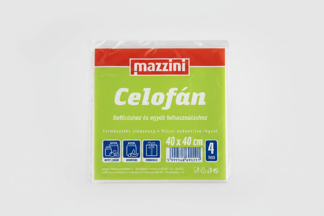 Befőző celofán