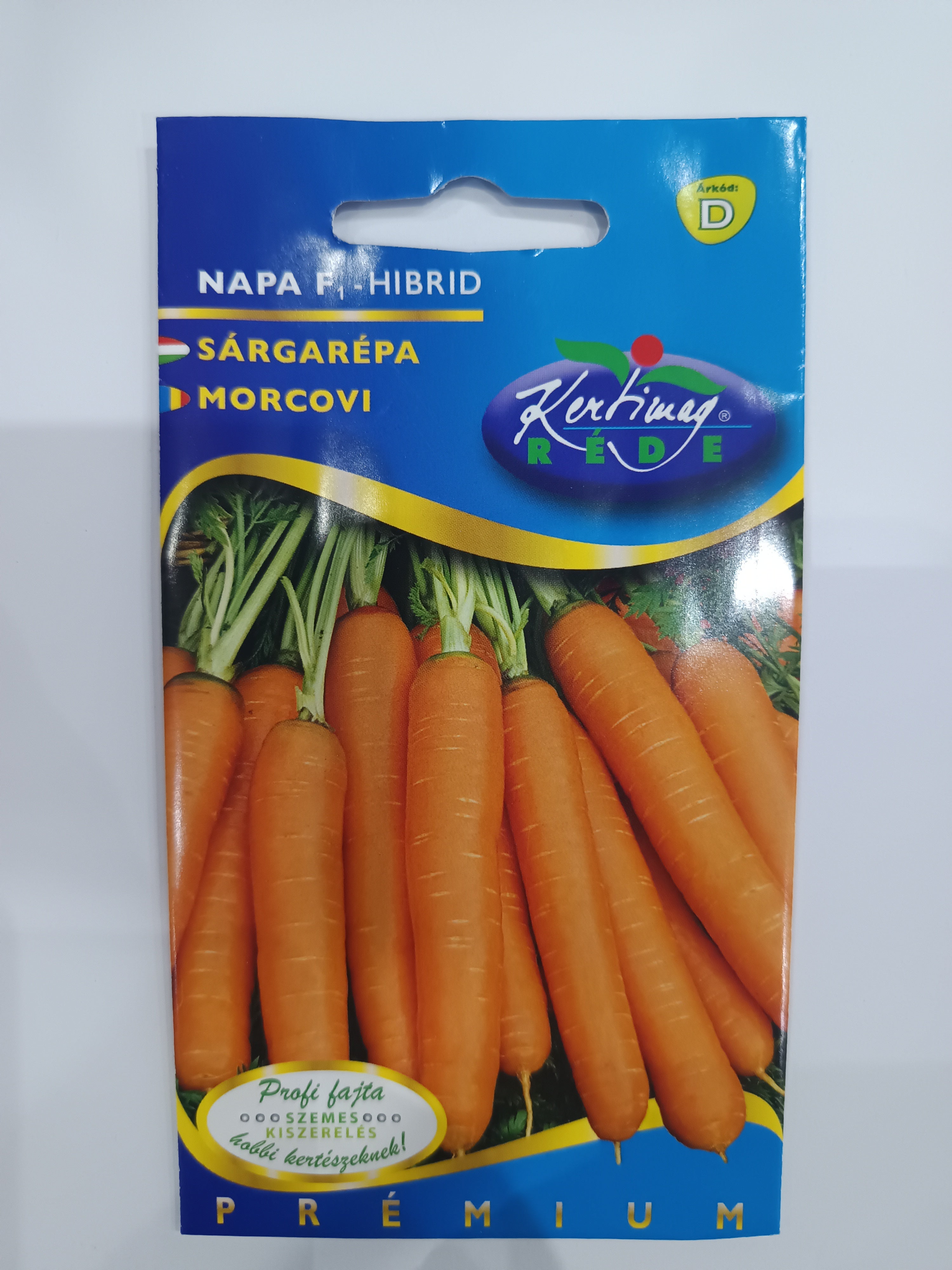 Sárgarépa Napa F1 hibrid Kertimag 0,5g