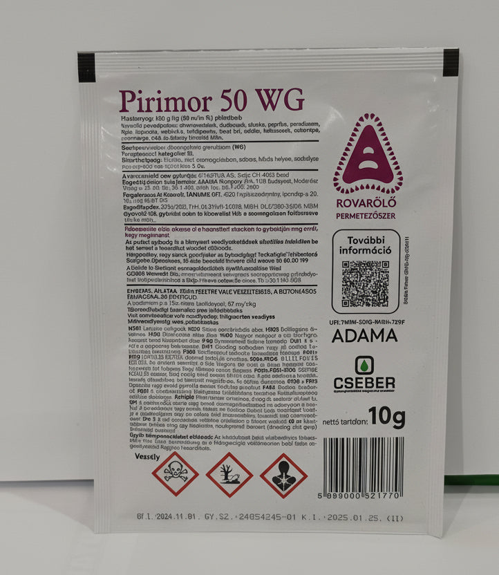 Pirimor 50 WG rovarölő permetezőszer 10g