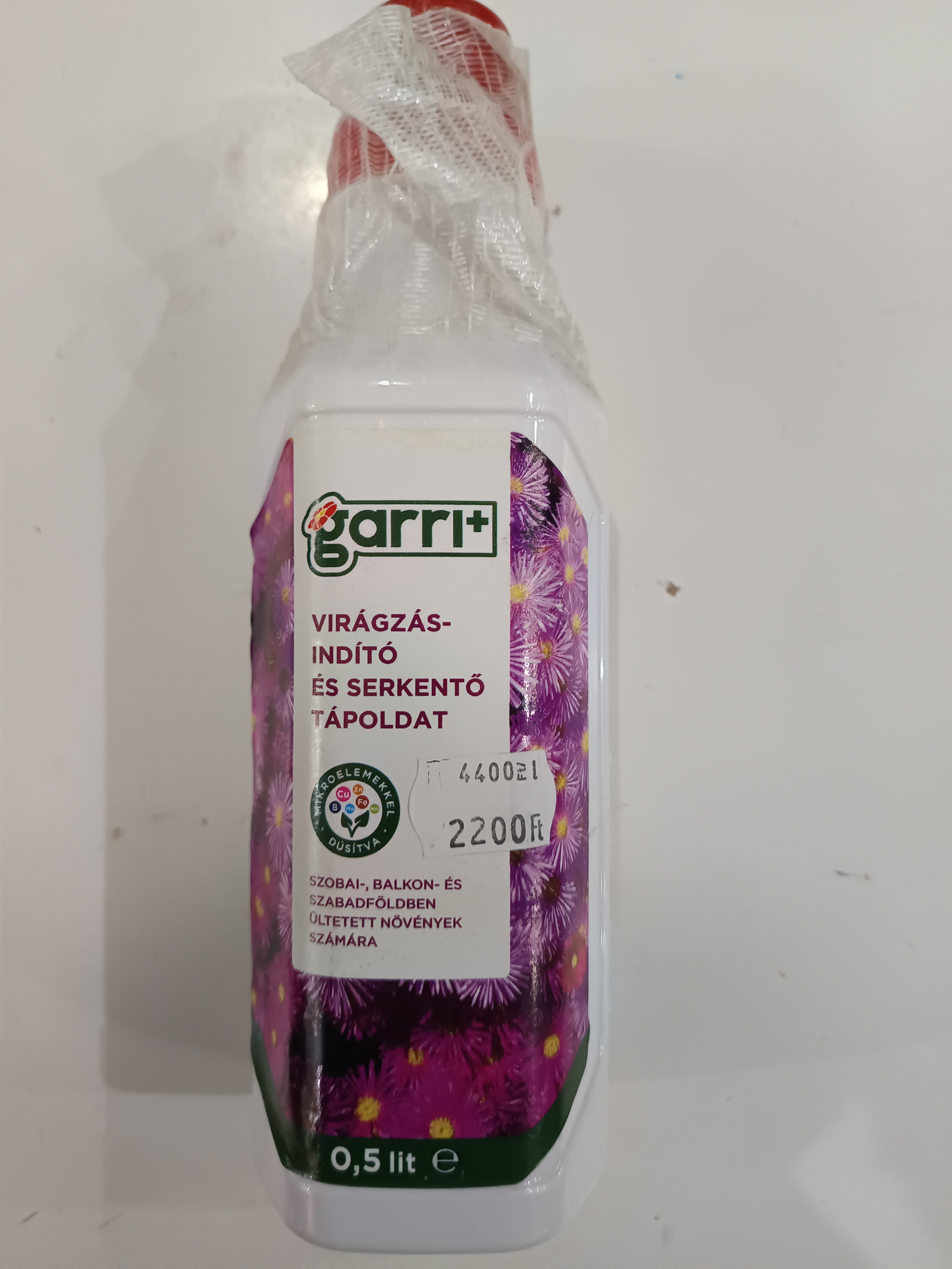 Tápoldat virágzás indító és serkentő Garri+