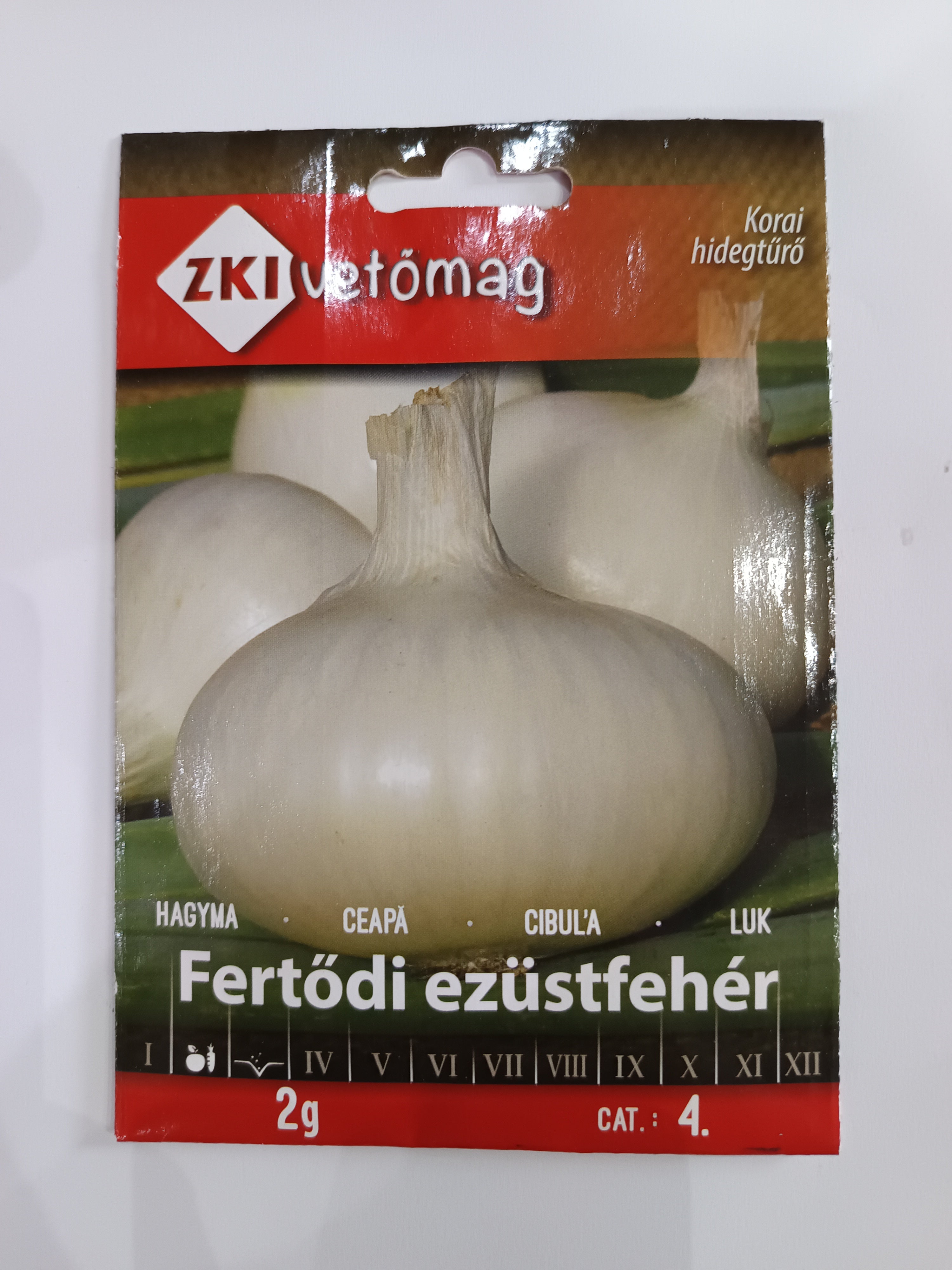 Hagyma Fertődi ezüstfehér ZKI 2g