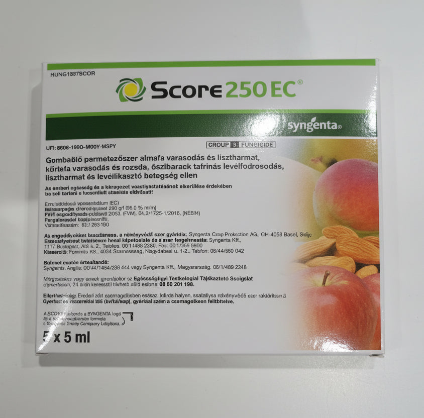 Score 250EC gombaölő permetezőszer 5x5ml