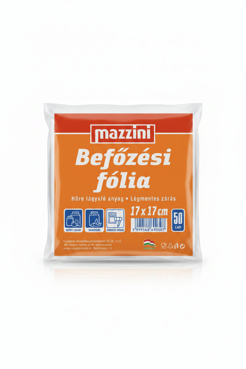 Befőző celofán