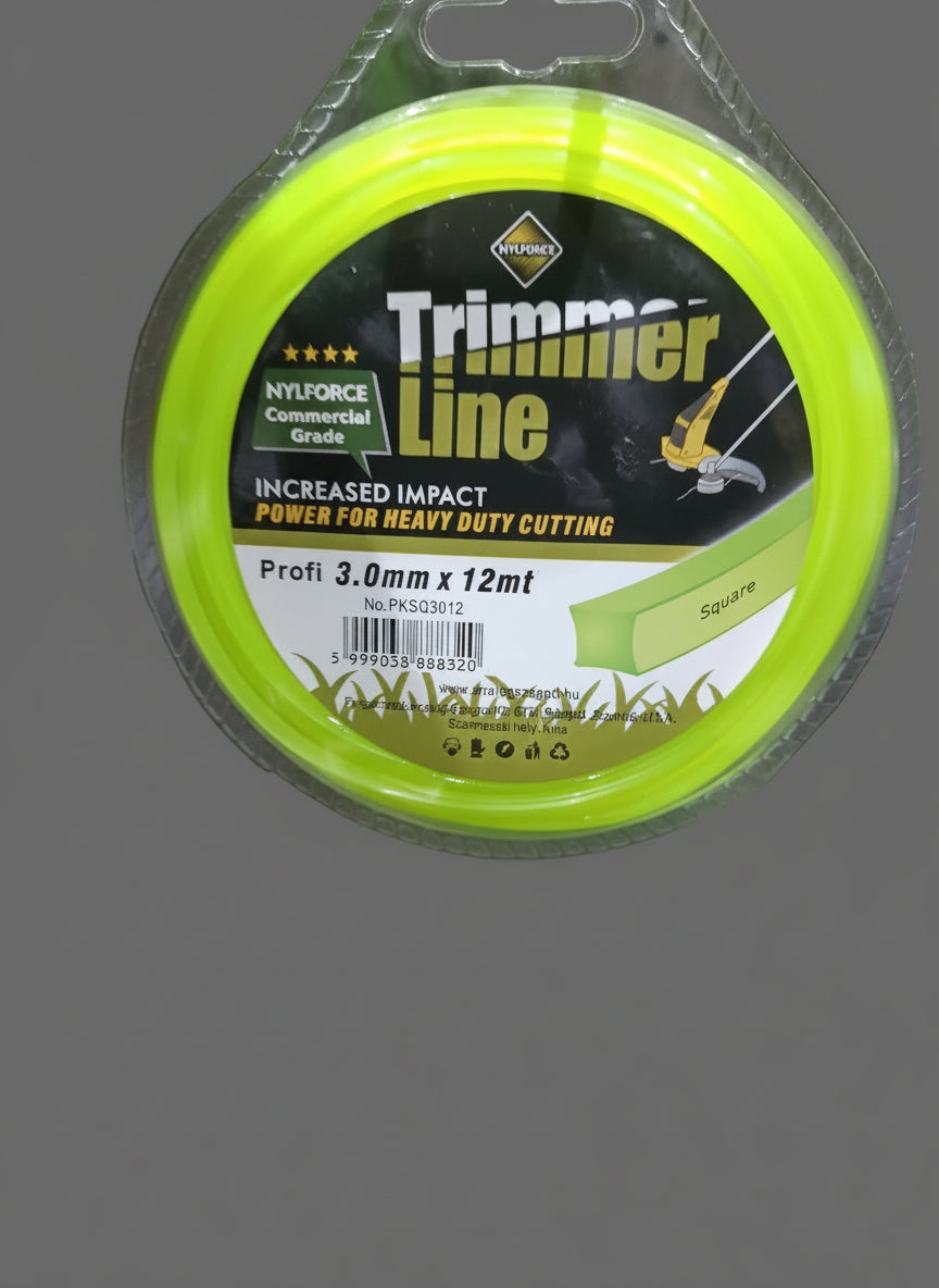 Damil Trimmer Line 3.0mm x 12mt, négyélű