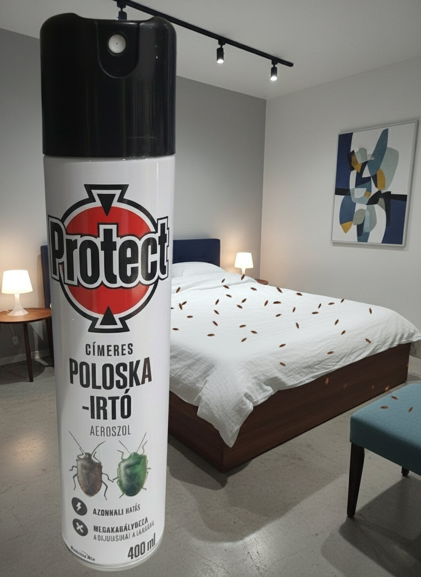 Poloska írtó aeroszol 400ml Protect