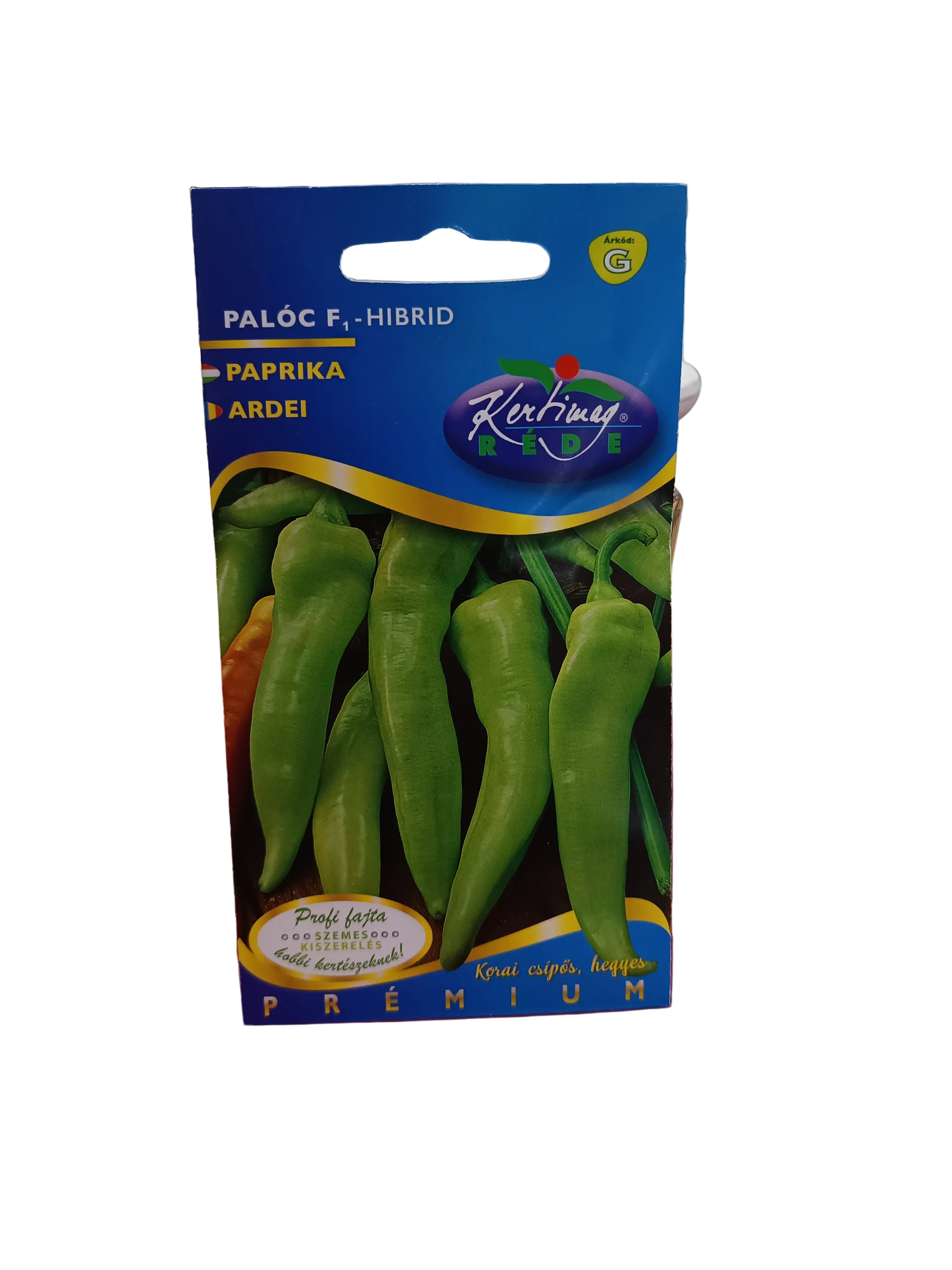 Vetőmag, paprika, Palóc F1 Hibrid, 20 szemes