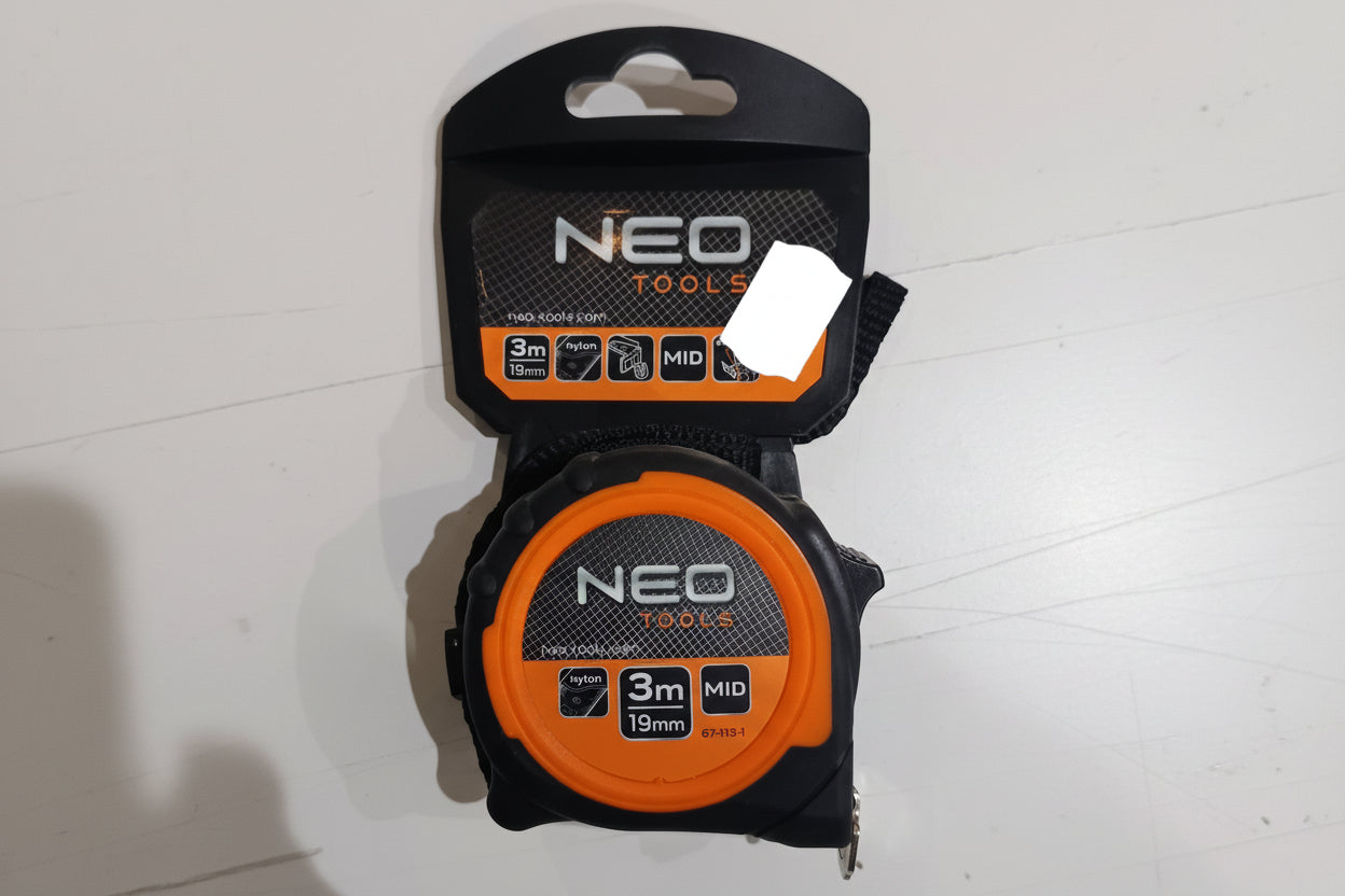 Mérőszallag 3 M 19 mm NeoTools