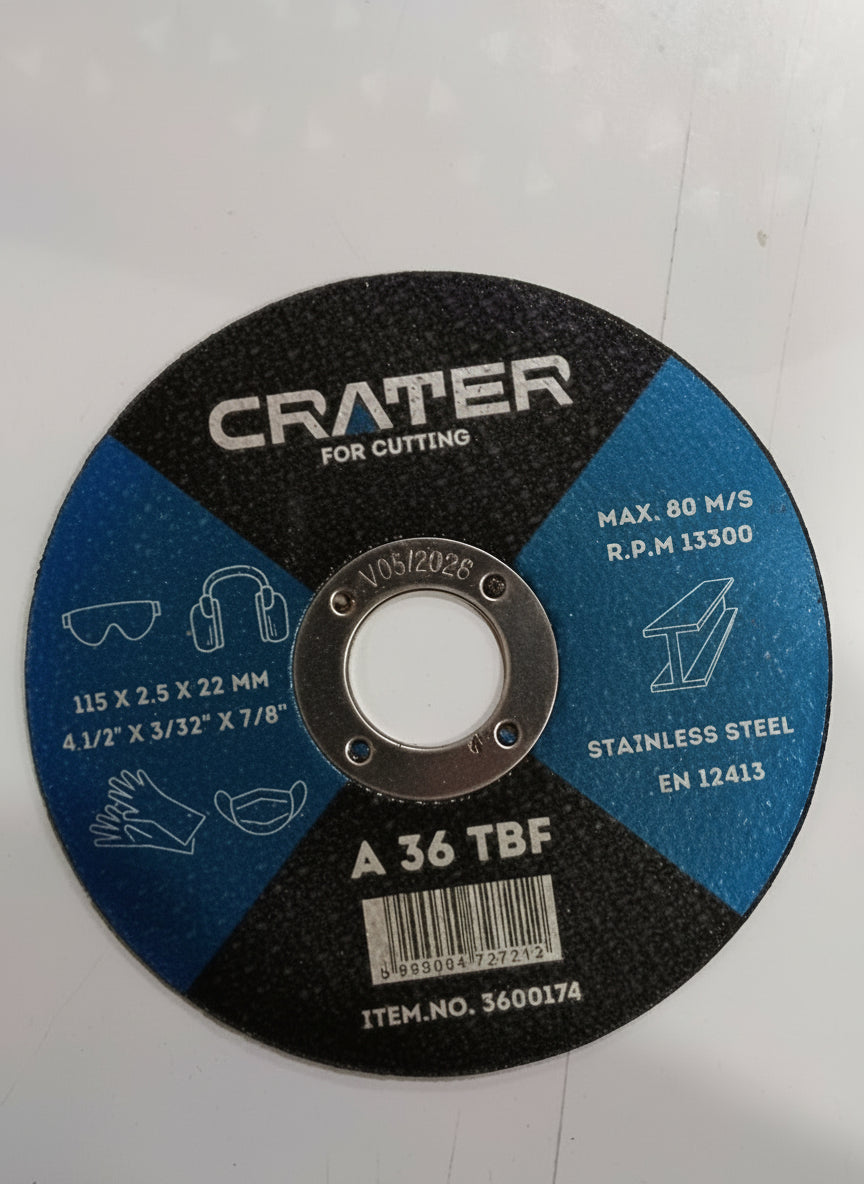 Vágó korong 115x2,5x22 mm Crafter