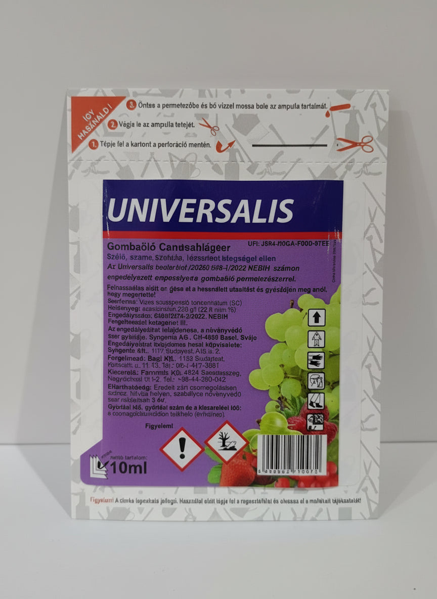Universalis gombaölő permetezőszer 10ml
