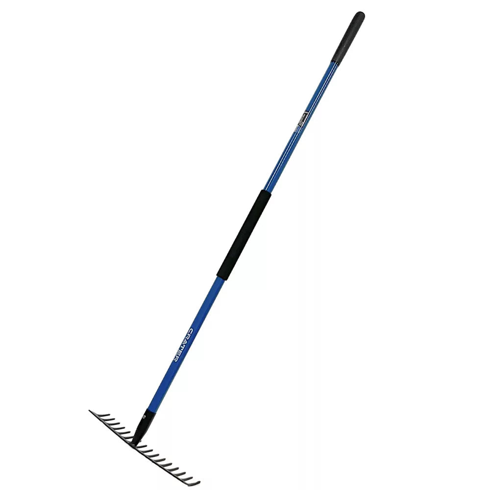 Gereblye 16 fogú kézvédős üvegszálasnyél Crater