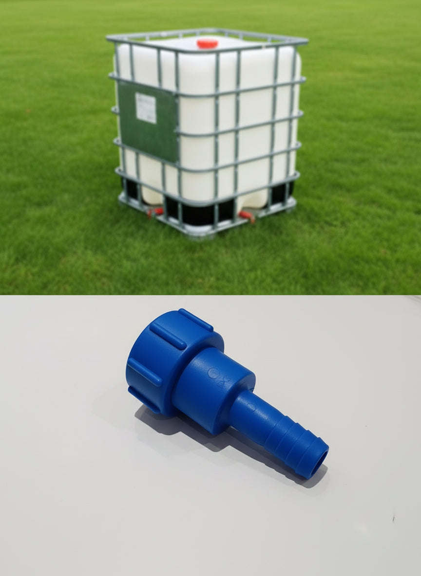 IBC csatlakozó 1" S60x6/1"