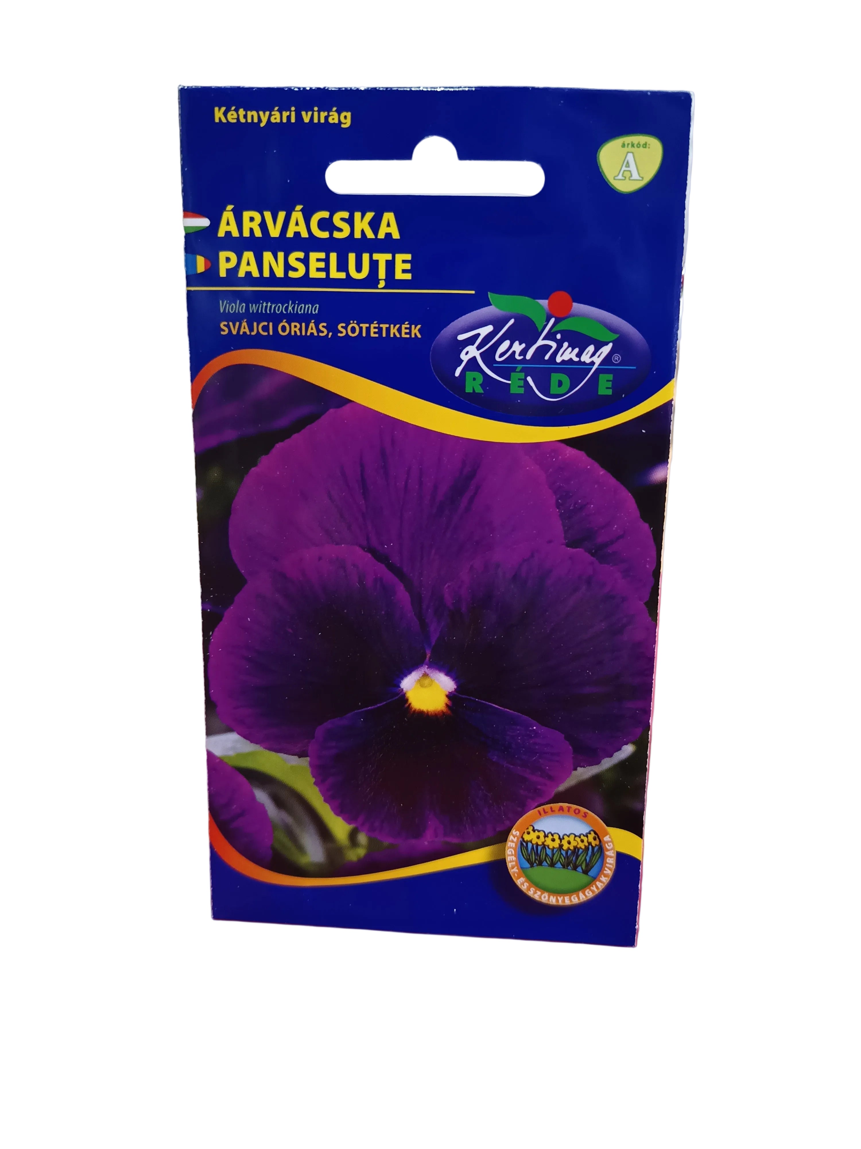 Vetőmag, árvácska, svájci óriás, sötétkék 0,25g