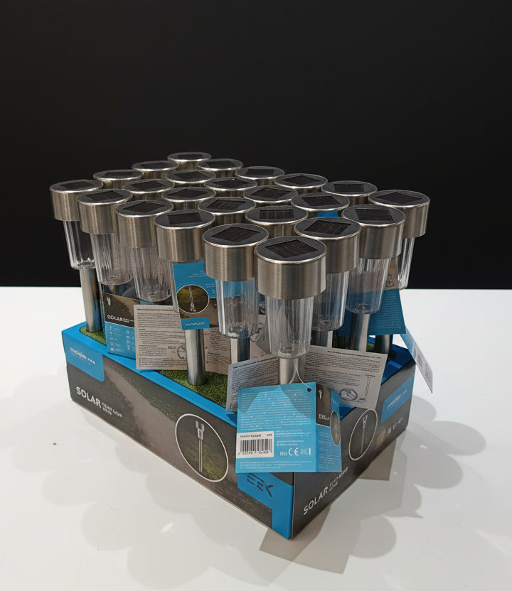 Kerti lámpa- napelemes, hagyományos (darabos)