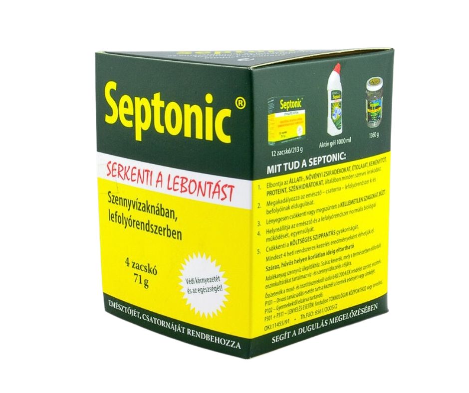 Septonic /zöld/ 18 gr lev. 4 db-os