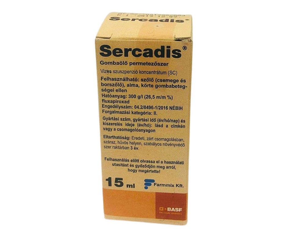 Sercadis 15 ml amp.