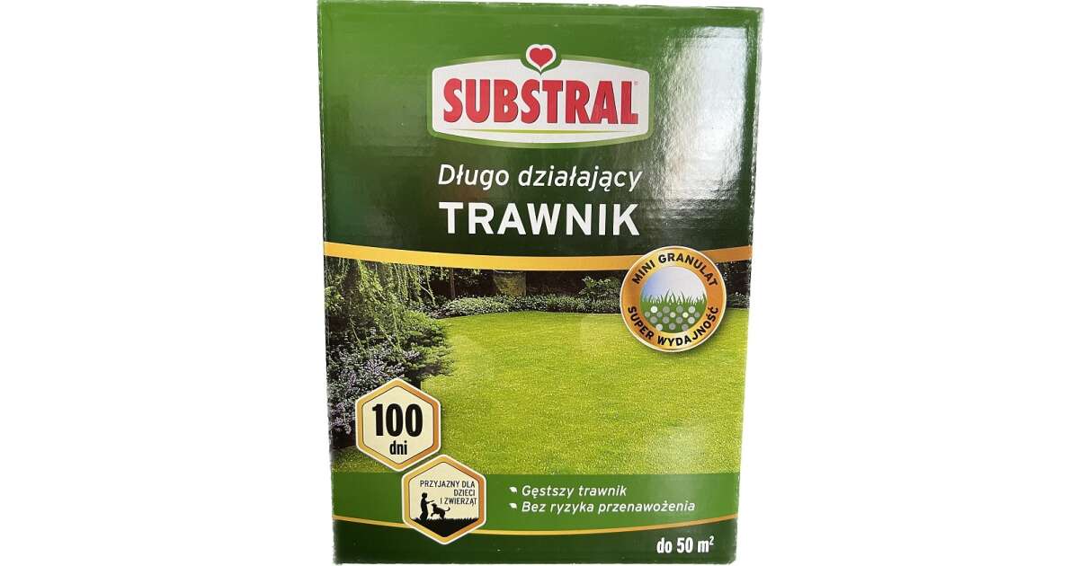 Substral hosszúhatású gyepműtrágya 1kg