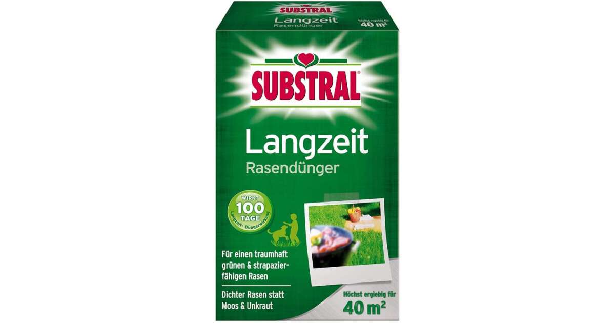 Substral Langzeit Rasendünger 0,8kg