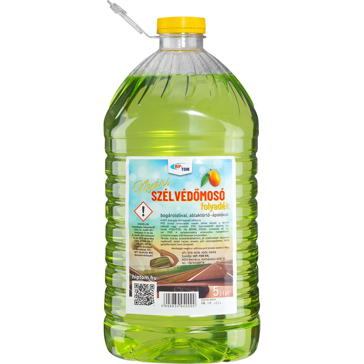 Szélvédőmosó nyári 5l