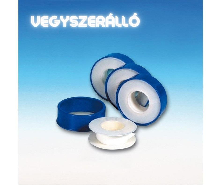 Teflonszalag víz 12*0,076 mm / 12m