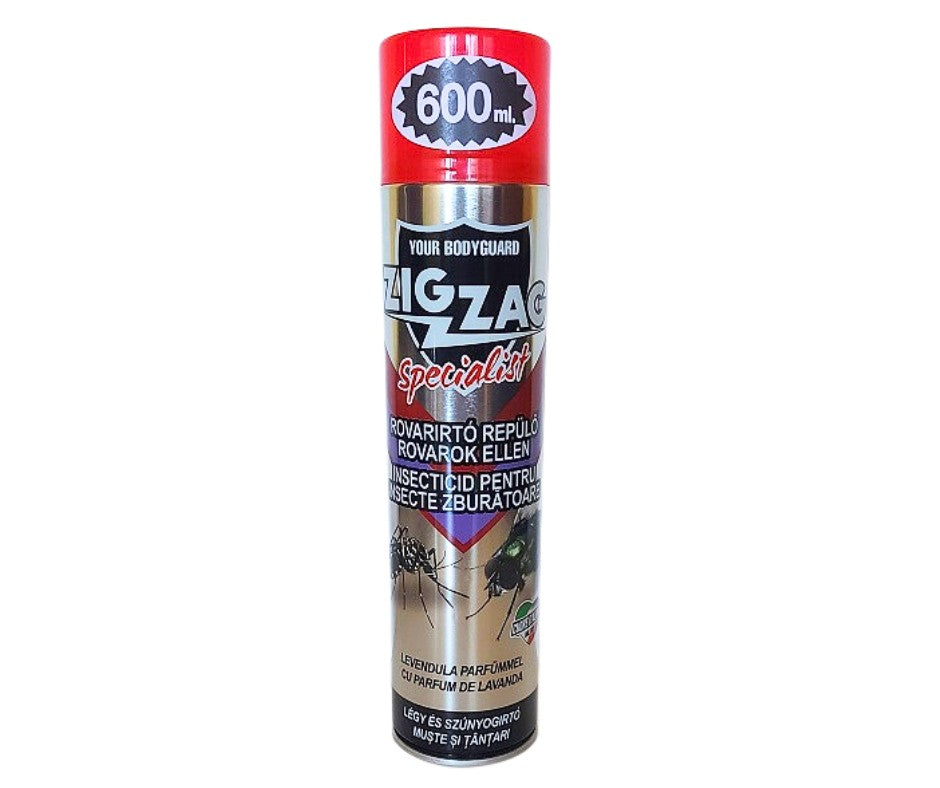 Légy és szúnyogírtó spray 600ml levendulás ZIG-ZAG